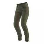 Pantalon femme dainese classic slim lady tex olive