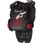 Pare - pierre alpinestars a - 1 pro noir rouge Pare - pierre alpinestars a - 1 pro noir rouge