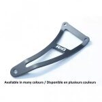 Patte de fixation de silencieux r&g racing argent ktm 690 duke