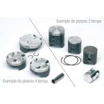 Piston polini diam 40 haut moteur minarelli am6 cylindre pn1660092 Piston polini diam 40 haut moteur minarelli am6 cylindre pn1660092
