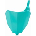 Plaque num�ro avant acerbis honda crf450r 2017 vert d'eau