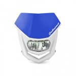 Plaque phare polisport halo led bleu / blanc