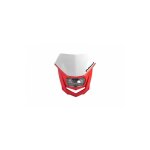 Plaque phare polisport halo rouge blanc