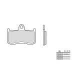 Plaquettes de frein brembo métal fritté kawasaki zx9r - 07ka23la Plaquettes de frein brembo métal fritté kawasaki zx9r - 07ka23la