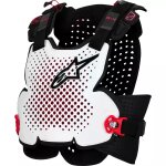 Plastron alpinestars a - 4 plasma noir rouge blanc Plastron alpinestars a - 4 plasma noir rouge blanc