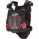 Plastron alpinestars a - 5 plasma chest protector noir rouge blanc Plastron alpinestars a - 5 plasma chest protector noir rouge blanc