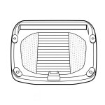 Platine top case givi monokey yamaha fjr 1300 2006 - 13 Platine top case givi monokey yamaha fjr 1300 2006 - 13