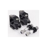 Pontets de guidon gilles tooling 2dgt rglables noir 1090984