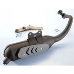 Pot d'chappement polini original pour peugeot ludix a air noir