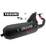 Pot d'chappement yasuni eco acier noir 746289