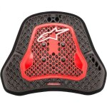 Protection de buste alpinestars nucleon kr - cell cis transparent rouge fum