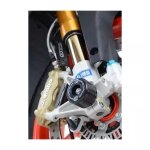 Protection de fourche r&g racing noir aprilia tuono v4