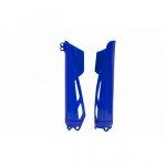 Protections de fourche racetech bleu honda crf250r 450r Protections de fourche racetech bleu honda crf250r 450r