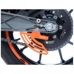 Protge couronne (dent de requin) r&g racing alu noir ktm rc125