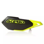 Protege - mains acerbis x - elite noir jaune fluo
