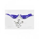 Protège - mains ufo jumpy supermotard diamètre 28mm bleu reflex Protège - mains ufo jumpy supermotard diamètre 28mm bleu reflex