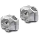 Réhausse guidon sw - motech diamètre 22mm hauteur 15mm gris Réhausse guidon sw - motech diamètre 22mm hauteur 15mm gris