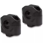 Réhausse guidon sw - motech diamètre 22mm hauteur 25mm noir Réhausse guidon sw - motech diamètre 22mm hauteur 25mm noir