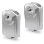Réhausse guidon sw - motech diamètre 22mm hauteur 50mm argent Réhausse guidon sw - motech diamètre 22mm hauteur 50mm argent