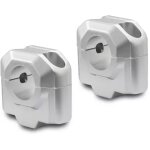 Rhausse guidon sw - motech diamtre 28mm hauteur 30mm gris