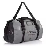 Sac de voyage acerbis x - water horizontal 40l gris noir