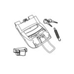 Serrure shad top case sh47 Serrure shad top case sh47