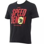 T - shirt dainese knee down noir