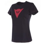 T - shirt femme dainese lady speed demon noir rouge