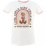 T - shirt femme helstons wd rebel blanc