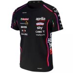 T - shirt ixon ts1 aprilia 25 noir rouge fluo T - shirt ixon ts1 aprilia 25 noir rouge fluo