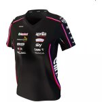 T - shirt ixon tsl aprilia 25 noir rouge fluo T - shirt ixon tsl aprilia 25 noir rouge fluo