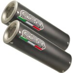Silencieux double gpr d. 75. m3. bt noir mat Silencieux double gpr d. 75. m3. bt noir mat