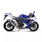 Silencieux double mivv gp carbone pour suzuki gsx - r1000