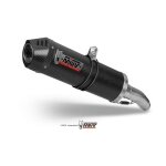 Silencieux double mivv oval carbon cap carbone pour yamaha fz6 fazer