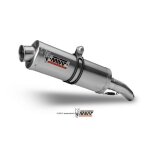 Silencieux double mivv oval classic inox pour yamaha xt660 x / r / z