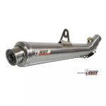 Silencieux double mivv x - cone inox pour suzuki gsr600