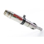Silencieux gpr k. 125. de acier inoxydable brossé Silencieux gpr k. 125. de acier inoxydable brossé