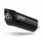 Silencieux mivv mover inox noir / casquette abs noir honda forza 300