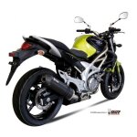 Silencieux mivv oval carbon cap carbone pour suzuki pour gladius sfv 650