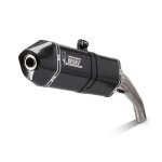 Silencieux mivv speed edge inox brossé noir pour ktm 1190 adventure Silencieux mivv speed edge inox brossé noir pour ktm 1190 adventure