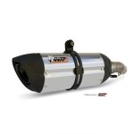Silencieux mivv suono inox / casquette carbone pour bmw k1200 r gt / lt