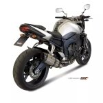 Silencieux mivv suono inox / casquette carbone pour yamaha fz1 / fz1 fazer