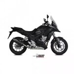 Silencieux mivv suono inox noir casquette carbone pour honda cb500f Silencieux mivv suono inox noir casquette carbone pour honda cb500f