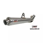 Silencieux mivv x - cone inox bross pour suzuki pour gladius sfv 650