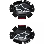 Sliders alpinestars gp tech noir blanc