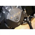 Slider moteur carbone gauche r&g racing pour ktm lc8 superduke
