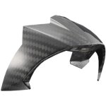 Spoiler arrire ls2 ff805 carbon ece mat argent