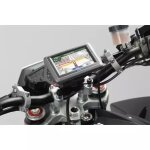 Support gps sw - motech pour guidon bmw r1200 rt antichoc noir