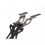 Support plaque lightech réglable noir triumph speed triple 1050 Support plaque lightech réglable noir triumph speed triple 1050
