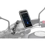 Support smartphone shapeheart moto pro boost magntique pour guidon + pochette